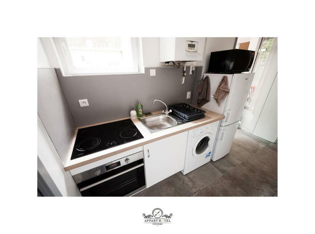 La Suite T2 40M2 Avec Terrasse 1Ch-4Pers Appart Hotel Poitiers Exterior foto